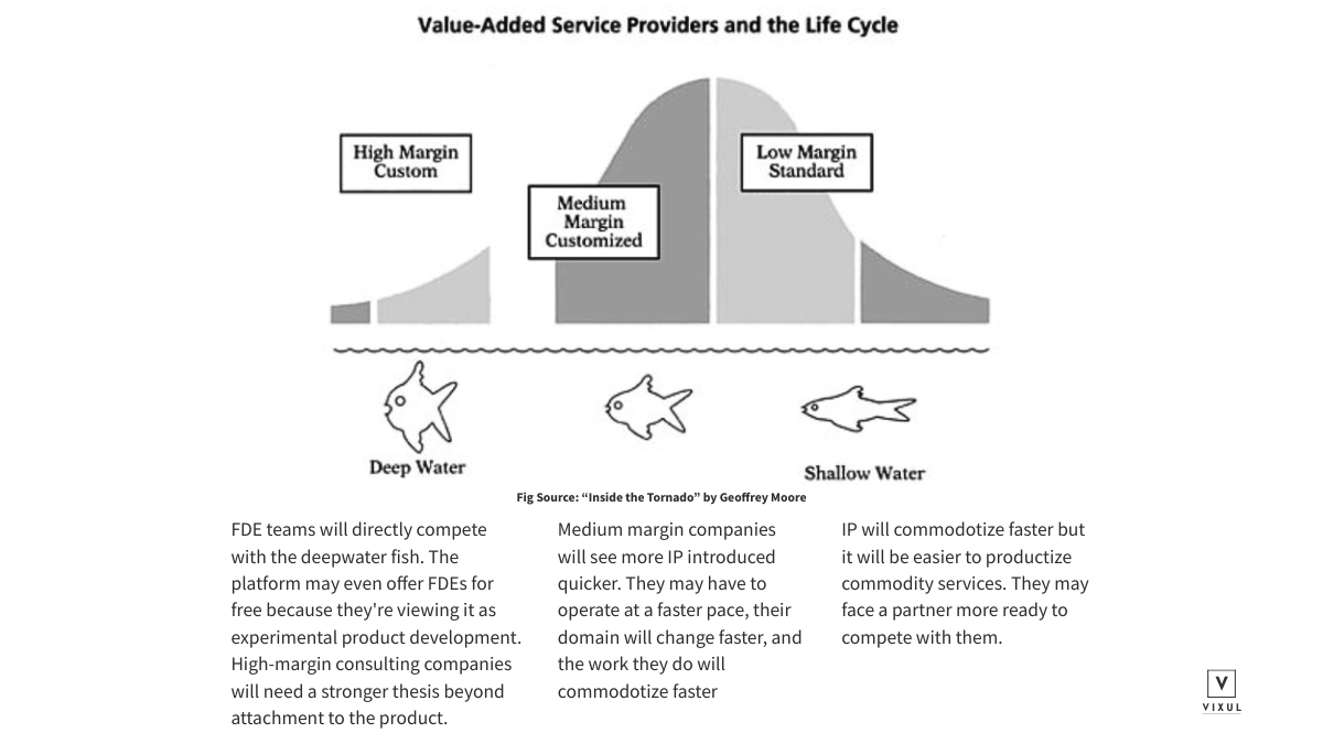 Vixul Blog FDE post Value Added Services diagram Geoffrey Moore